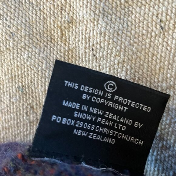 Snowy Peak Woman's 100% Merino Lambswool Fair Isle Sweater Sz Sm - Picture 9 of 12